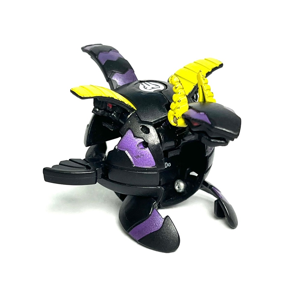 Bakugan Gundalian Invaders Darkus Midnight Percival 620G Black READ DESCRIP 0082